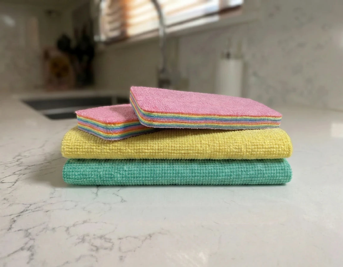 VIVOCASA Kitchen and Bathroom Kit - complete cleaning bundle