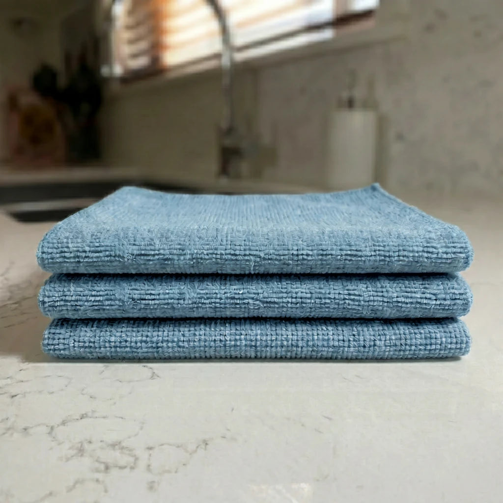 Lucente Cleaning Cloth 3 Pack - Blue